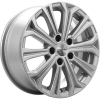 Диск Khomen 1610 16x6.5 5x114.3 ET43 DIA67.1 F-SILVER-FP