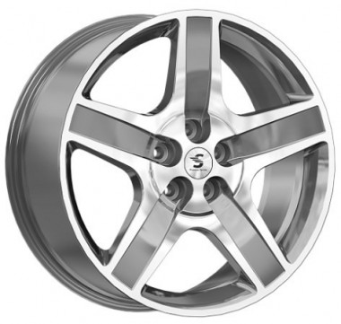 Диск Premium Series КР008 20x8.5 5x112 ET34 DIA66.6 DIAMOND GLOSS GRAPHITE