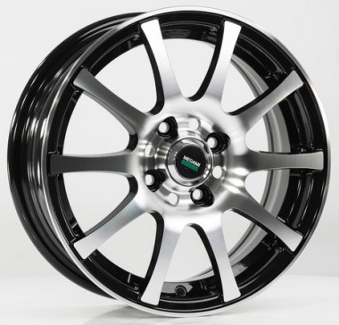 Диск Megami MGM-2 14x5.5 4x100 ET35 DIA73.1 BKF