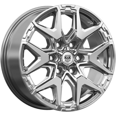 Диск K&K Гангут (КС1176) 18x7.5 6x114.3 ET46 DIA67.1 ДАРК ПЛАТИНУМ