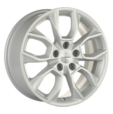 Диск Khomen 1713 17x7 5x114.3 ET48 DIA67.1 F-SILVER