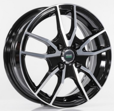 Диск Megami MGM-20FF 16x6.5 4x100 ET36 DIA60.1 BKF