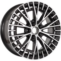 Диск KDW KD1730 17x7 5x114.3 ET45 DIA67.1 BLACK_FRONT_POLISHED