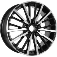 Диск KDW KD1740 17x7 5x112 ET40 DIA57.1 BLACK_FRONT_POLISHED