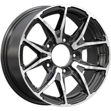 Диск iFree Нокс 16x6.5 5x139.7 ET40 DIA98.2 БЛЭК ДЖЕК