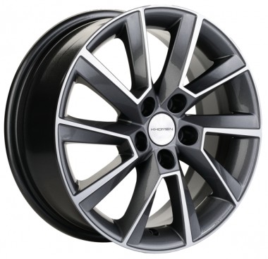 Диск Khomen 1604 16x6 5x100 ET38 DIA57.1 GRAY-FP