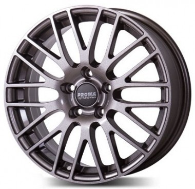 Диск Прома GT 17x7 4x100 ET45 DIA67.1 ГРАФИТ