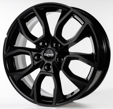 Диск Carwel Хасан 18x7 5x114.3 ET53 DIA54.1 BK