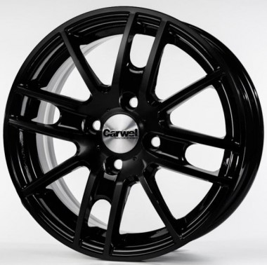 Диск Carwel Лада 1707 14x5.5 4x108 ET45 DIA63.35 BK