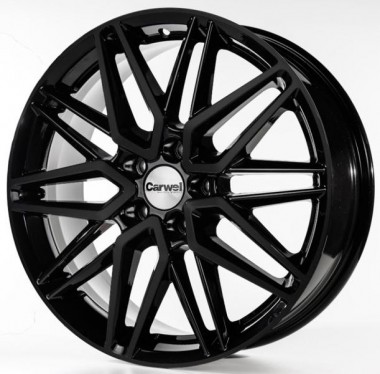 Диск Carwel Вайс 233 18x7 5x112 ET43 DIA57.1 BK