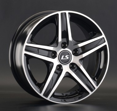 Диск LS wheels LS321 15x6.5 5x110 ET35 DIA65.1 BKF