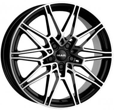 Диск MAK Koenig 18x7.5 5x112 ET22 DIA66.6 BLACK MIRROR