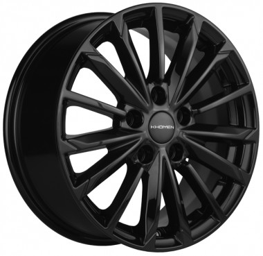 Диск Khomen 1611 16x6.5 5x108 ET45 DIA60.1 BLACK