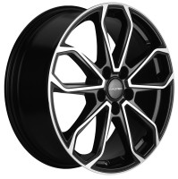 Диск Khomen KHW1816 18x7 5x108 ET47 DIA60.1 BLACK-FP