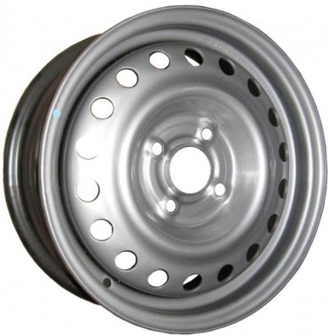 Диск Eurodisk 6565ST 14x5.5 4x100 ET45 DIA56.6 SILVER