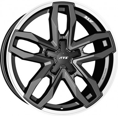 Диск ATS Temperament 20x9.5 5x112 ET35 DIA75.1 BLIZZARD GREY LIP POLISHED