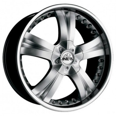 Диск ANTERA 345 22x10 5x150 ET35 DIA110.1 SILVER LIP POLISHED