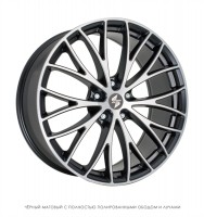 Диск Eta Beta Piuma C 18x8 5x100 ET40 DIA67.1 BLACK MATT POLISH
