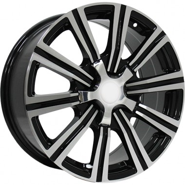 Диск Replica NN LX97 21x8.5 5x150 ET54 DIA110.1 BKF-CHCAP