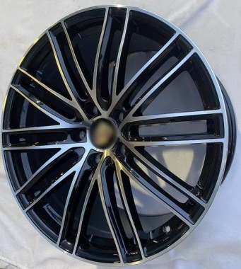 Диск Replica FR FP873 21x9.5 5x130 ET61 DIA71.6 BLACK MACHINED FACE