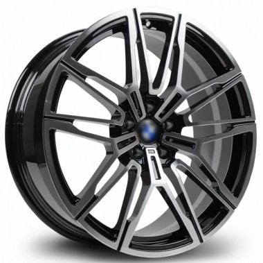 Диск Replica NN B7106 19x8 5x112 ET25 DIA66.6 BKF