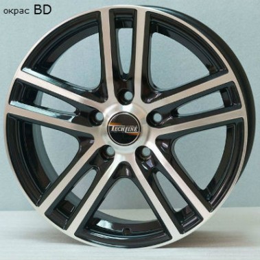 Диск Tech Line 529 15x6 5x100 ET38 DIA57.1 BD
