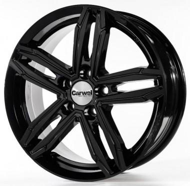 Диск Carwel Нева 256 16x6.5 5x114.3 ET45 DIA67.1 BK