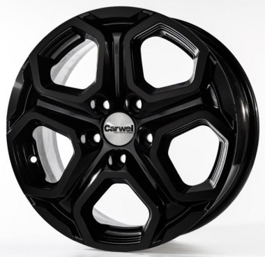 Диск Carwel Бала 16x6.5 5x114.3 ET50 DIA60.1 BK