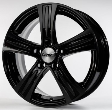 Диск Carwel Лямбда 15x6 5x112 ET43 DIA66.6 BK