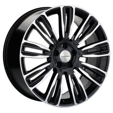Диск Khomen 2004 20x8.5 5x120 ET30 DIA66.1 BLACK-FP