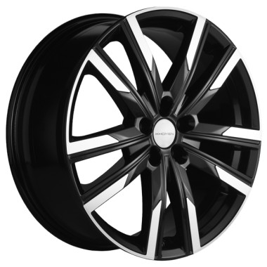 Диск Khomen 1905 19x7.5 5x110 ET40 DIA67.1 BLACK-FP
