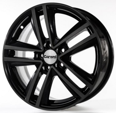 Диск Carwel Неро 16x6.5 5x114.3 ET45 DIA67.1 BK