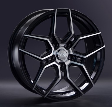 Диск LS wheels LS1266 17x7.5 4x100 ET40 DIA60.1 BKF