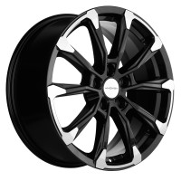 Диск Khomen 1808 18x7.5 5x108 ET46 DIA63.4 BLACK-FP