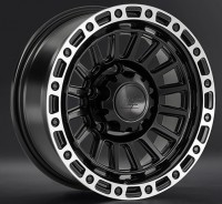 Диск LS wheels LS1386 15x7 5x139.7 ET0 DIA108.1 BKSL