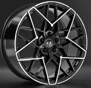 Диск LS wheels LS1384 19x8.5 5x112 ET25 DIA66.6 BKF