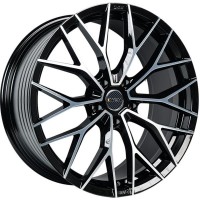 Диск INCH GA8532 21x9 5x114.3 ET43 DIA67.1 GLOSS BLACK MACHINED FACE