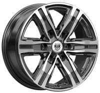 Диск K&K R8 (КС1174) 17x7.5 6x139.7 ET25 DIA77.9 АЛМАЗ ЧЕРНЫЙ