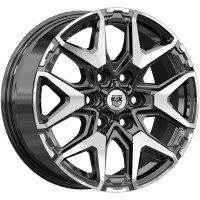 Диск K&K Гангут (КС1176) 18x7.5 6x139.7 ET42 DIA75.1 АЛМАЗ ЧЕРНЫЙ