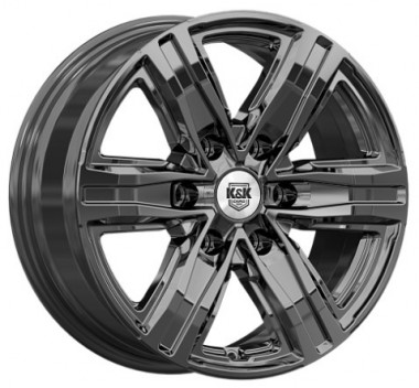 Диск K&K R8 (КС1174) 17x7.5 6x114.3 ET30 DIA66.1 КВАРЦ