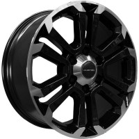 Диск Khomen KHW1817 18x7.5 6x139.7 ET45 DIA93.1 BLACK-FP