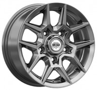 Диск Скад Кангар 15x6.5 5x139.7 ET40 DIA98.1 ГРАФИТ