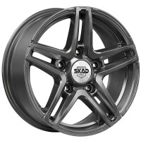 Диск Скад Рутер 16x7 5x139.7 ET40 DIA98.5 ГРАФИТ
