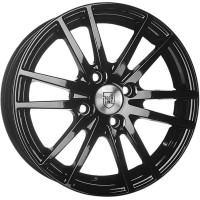 Диск Tech Line 435 14x5.5 4x100 ET43 DIA60.1 BL