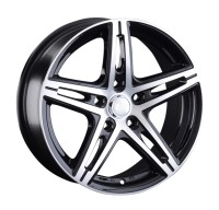 Диск LS wheels LS288 17x7 4x100 ET40 DIA60 BKF Диск LS wheels LS288 17x7 4x100 ET40 DIA60 BKF