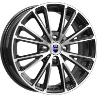 Диск K&K Меандр-оригинал 16x6 4x108 ET47.5 DIA63.35 АЛМАЗ ЧЁРНЫЙ SK