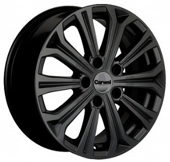 Диск Carwel Кудро 1610 16x6.5 5x108 ET50 DIA63.35 BL