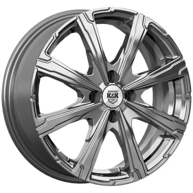 Диск K&K Арагац 16x6 4x100 ET49 DIA54.1 ДАРК ПЛАТИНУМ