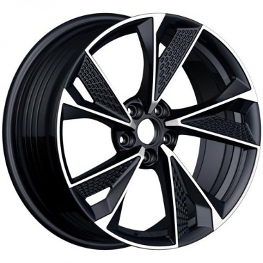 Диск INCH ULF-R39P 18x8 5x112 ET30 DIA66.6 BLACK MACHINE FACE