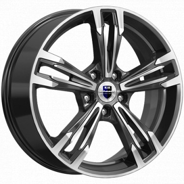 Диск K&K Karrera Light 18x7 5x112 ET35 DIA66.6 АЛМАЗ ЧЕРНЫЙ